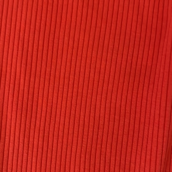 🍊💦 Sleeveless Orange Ribbed Dress💦🍊 - Picture 3 of 3